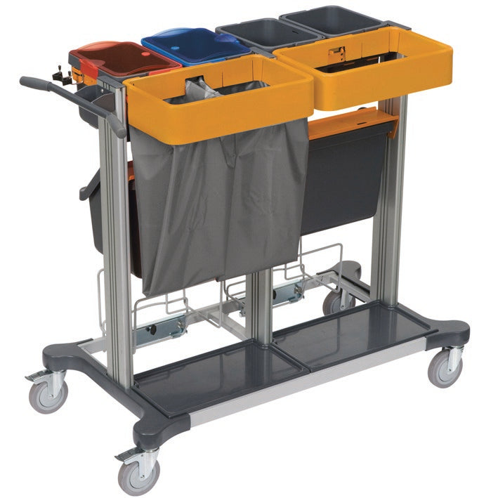 TASKI Midi Open dla Jonmaster od Diversey Deutschland to duże rozwiązanie systemowe do wstępnego nawilżania tekstyliów czyszczących i czyszczenia natryskowego, z otwartymi szufladami dla maksymalnej przestrzeni do przechowywania. Opakowanie: 1 sztuka.