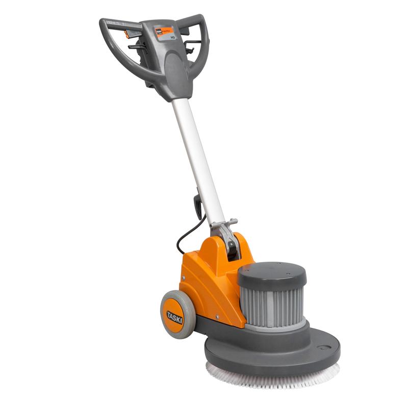 TASKI ergodisc HD firmy Diversey Deutschland GmbH & Co. OHG to potężna niskobrotowa maszyna jednotarczowa (150 obr./min), idealna do gruntownego czyszczenia i krystalizacji marmuru; dostarczana w opakowaniu po 1 sztuce.