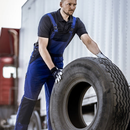 NITRAS TROPIC, rękawice mechaniczne, kolor szary/granatowy