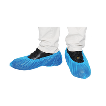 MaiMed-Cover Ochraniacze na buty CPE Jednorazowe ochraniacze na buty wykonane z CPE, niebieskie, 100 szt./op. | Opakowanie (100 sztuk)