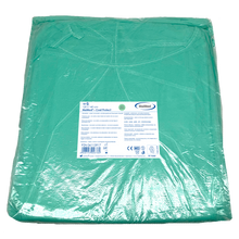 MaiMed-Coat Protect, fartuch ochronny z polaru, zielony niesterylny, elastyczne mankiety, długość 120cm, 10 sztuk | Opakowanie (10 sztuk)