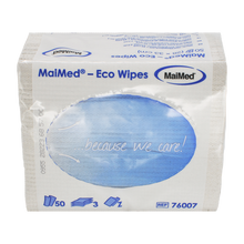 MaiMed- Eco Wipes - ściereczka do wycierania i pielęgnacji, chusteczka makulaturowa 28x33cm, naturalna biel, 3-warstwowa, 50 szt./op. | Opakowanie (50 sztuk)