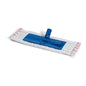 Nölle Profi Brush Bodenwischer (45x15 cm) firmy Nölle Profi Brush Bürsten- & Pinseltechnik e.K. to plastikowa głowica płaskiego mopa z białą/czerwoną nakładką z mikrofibry, przeznaczona do czyszczenia podłóg i wyposażona w centralne mocowanie kija.