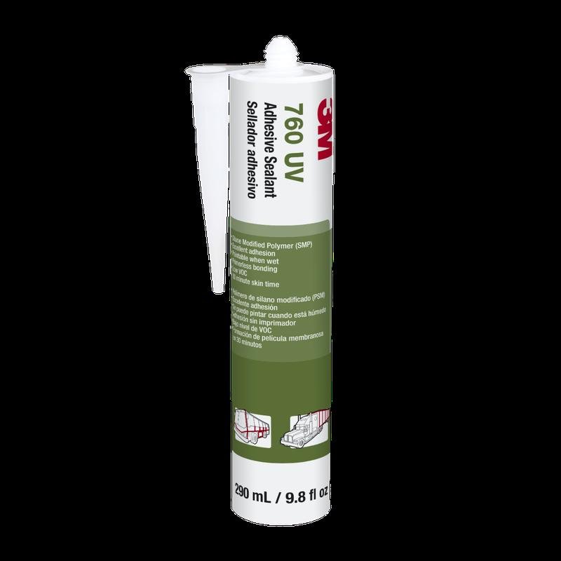 Klej i uszczelniacz na bazie hybrydowej 3M™ 760, czarny, 290 ml | Opakowanie (1 szt.)