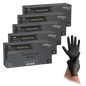 Rękawica nitrylowa MaiMed-Diamond Grip czarna, niejałowa, nie zawierająca lateksu