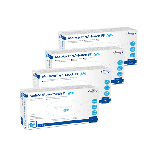 Jednorazowe rękawiczki nitrylowe MaiMed ni-touch 100 szt./opakowanie