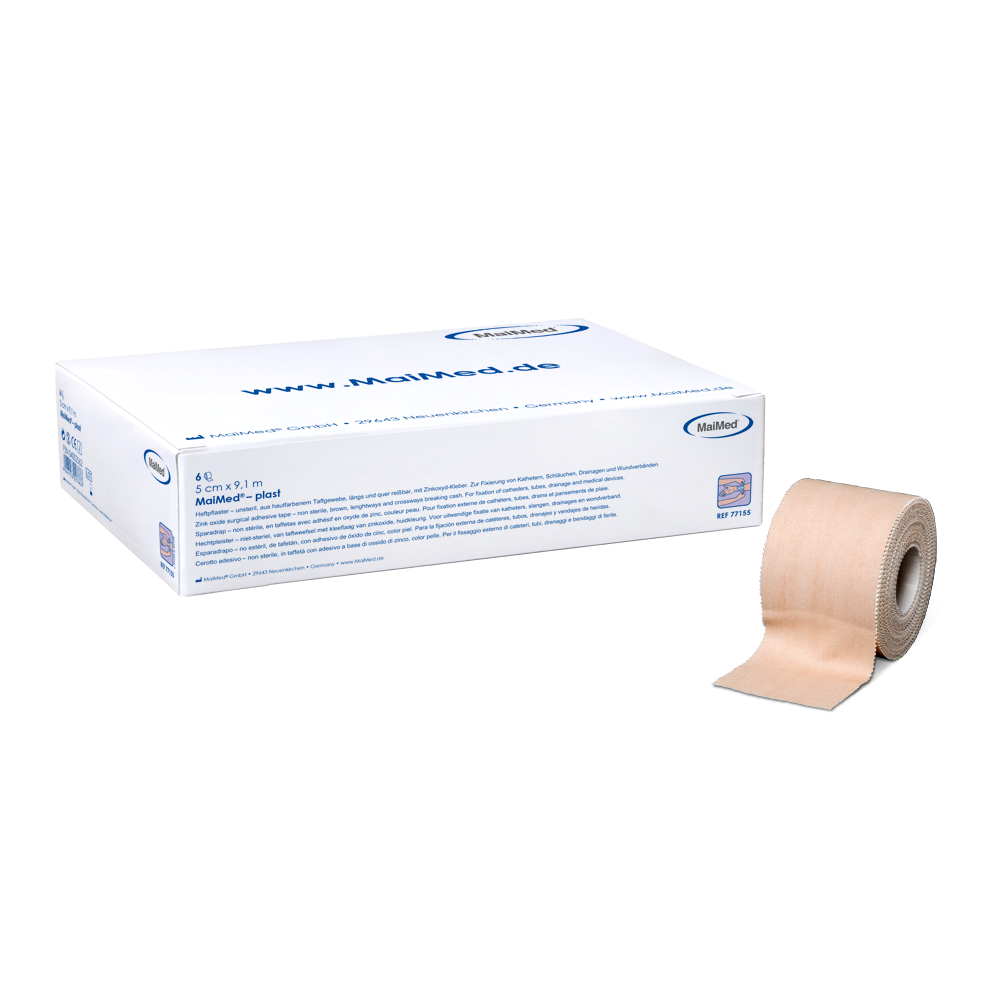 Plaster samoprzylepny MaiMed-plast wykonany z tkaniny taftowej