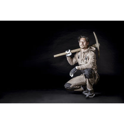 NITRAS MOTION TEX PRO FX, ogrodniczki, kolor khaki/czarny