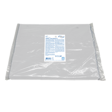 MaiMed-Apron Medium PE, fartuch wykonany z PE 75x115cm biały, 50 szt./op., blokowany, gładka powierzchnia | Opakowanie (50 sztuk)