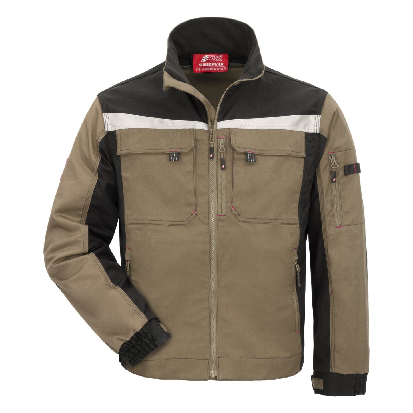 NITRAS MOTION TEX PRO FX, kurtka robocza, kolor khaki/czarny