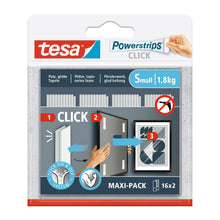 tesa Powerstrips Click Klett-Klebepads, weiß, 1 Rolle, Art.-Nr. 77720-00020-00