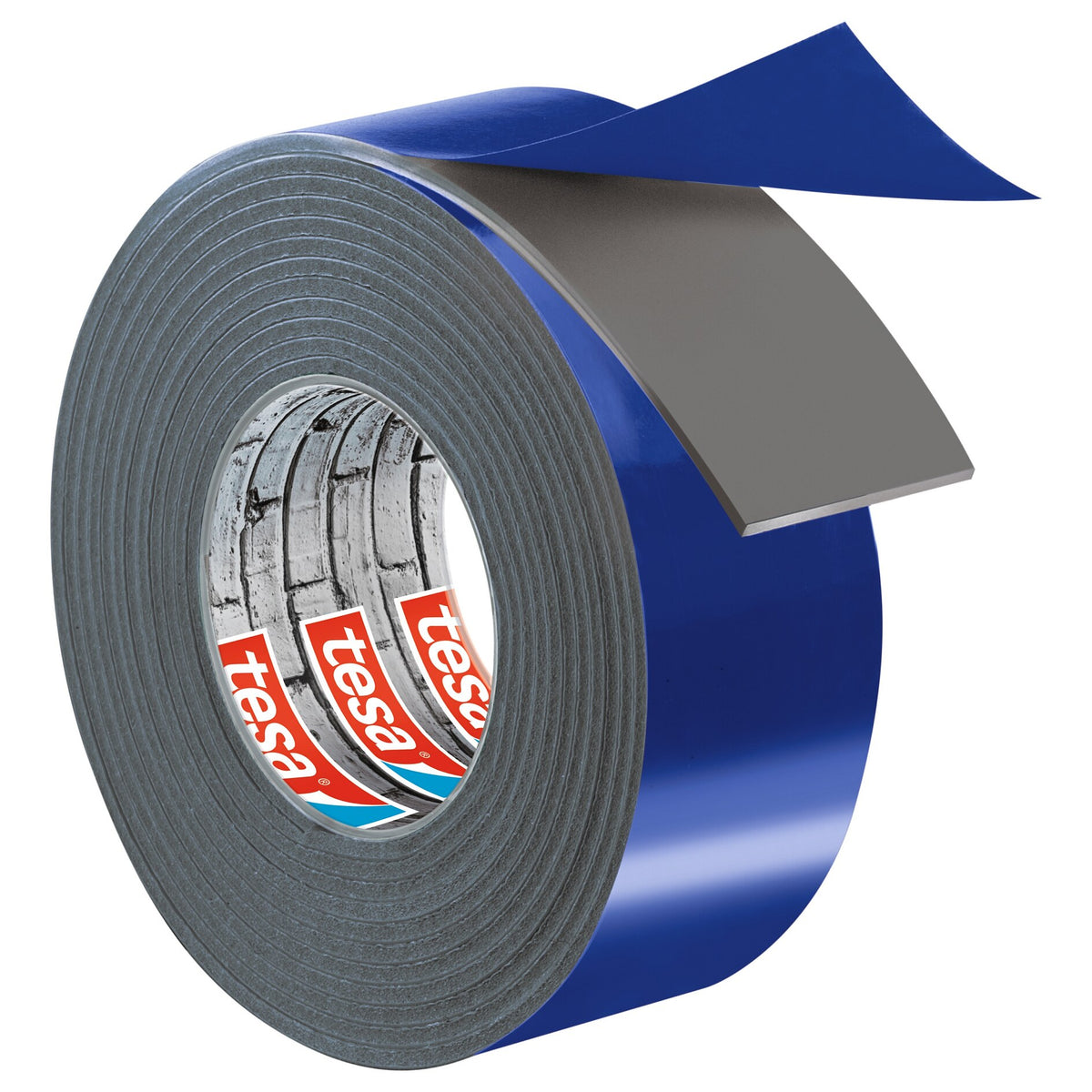 tesa Montageband für Mauerwerk und Stein, grau, bis 10 kg/m 1,5 m x 19 mm