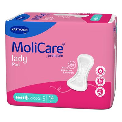 Produkt wycofywany z oferty: Hartmann MoliCare Premium Lady Pad – wkładki na nietrzymanie moczu o pojemności 4,5 kropli | Opakowanie (14 sztuk)