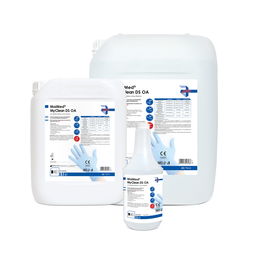 Szybka dezynfekcja MaiMed MyClean DS - neutralna