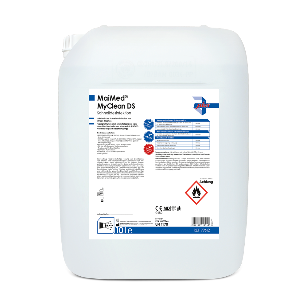 Szybka dezynfekcja MaiMed MyClean DS - neutralna
