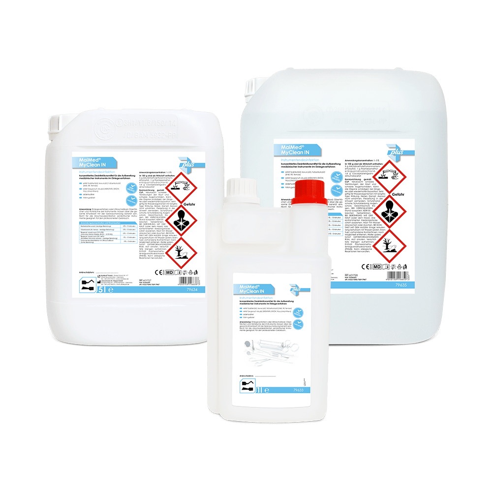 MaiMed MyClean IN, dezynfekcja narzędzi