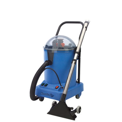 Urządzenie do odsysania sprayu Numatic HL15, niebieskie, wraz z zestawem akcesoriów BS28 38 mm | Opakowanie (1 szt.)