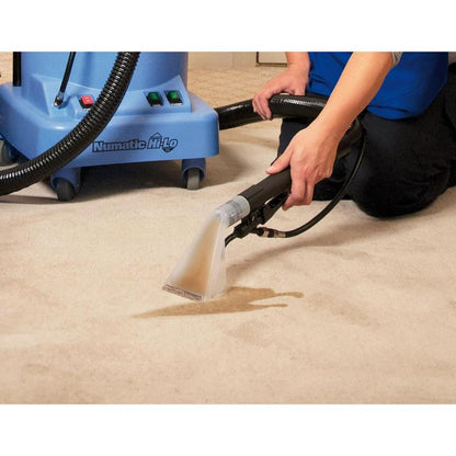 Urządzenie do odsysania sprayu Numatic HL15, niebieskie, wraz z zestawem akcesoriów BS28 38 mm | Opakowanie (1 szt.)