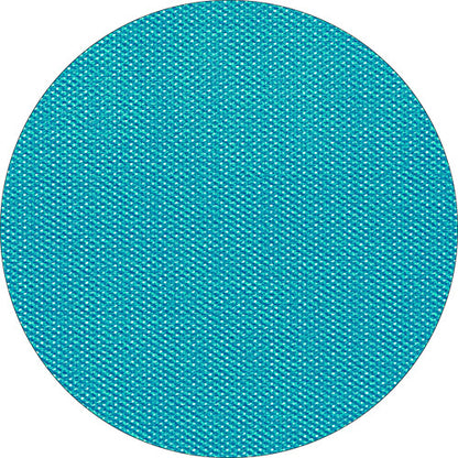 Die Nahaufnahme eines Musters in Teal zeigt die gewebte Struktur und die kleinen Fäden der Starpak Tischdecke, stoffähnlich, Vlies "soft selection plus" von Starpak - ideal für eine strapazierfähige Tischdecke mit stoffähnlicher Optik und Haptik.