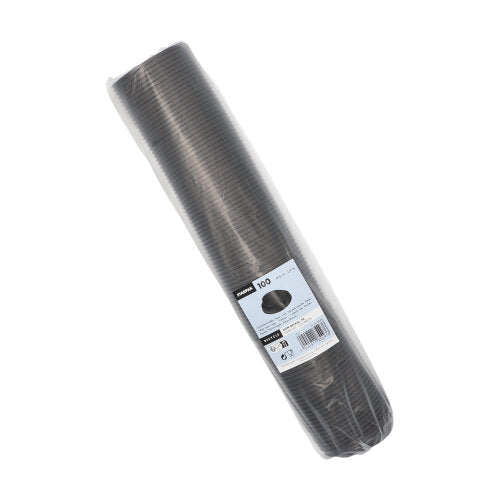 Opakowanie zawierające 100 okrągłych pokrywek Starpak „To Go“ z PS z kopułą, idealne na gorące napoje w podróży, zapakowane w przezroczysty plastik z białą etykietą z szczegółami produktu.