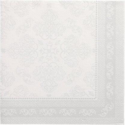 PAPSTAR 50 Servietten "ROYAL Collection" 1/4-Falz, 40 x 40 cm, weiß - elegante Papierservietten von PAPSTAR GmbH für stilvolle Anlässe.