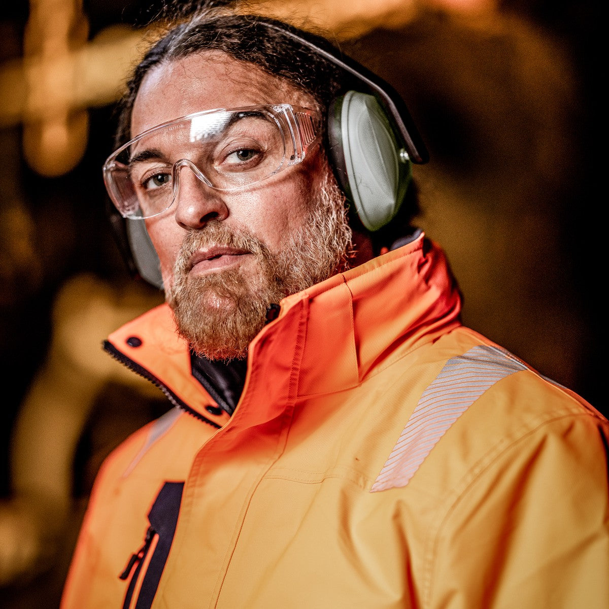 NITRAS VISION PROTECT BASIC, okulary zausznikowe, przezroczyste, tworzywo sztuczne EN 166 | Opakowanie (12 sztuk)