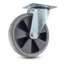 Zestawy skrętne Numatic PU, 200 mm, szare | Opakowanie (1 szt.)