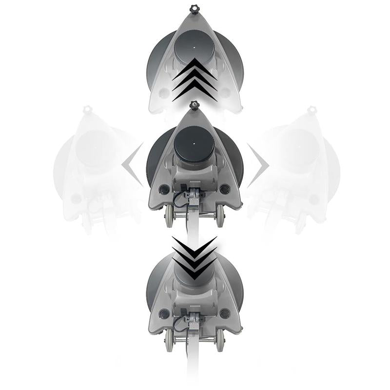 Maszyna jednotarczowa Numatic HNS1550G, szary/grafit, 508 mm, 1500 obr./min. łącznie z płytą napędową | Opakowanie (1 szt.)