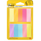 Zakładka Post-it® Page Marker firmy 3M Deutschland GmbH zawiera 10 bloków po 50 arkuszy w różnych kolorach (15 mm x 50 mm), idealna do organizacji dokumentów. W żółtym opakowaniu, wykonana w 100% z materiału certyfikowanego przez PEFC.