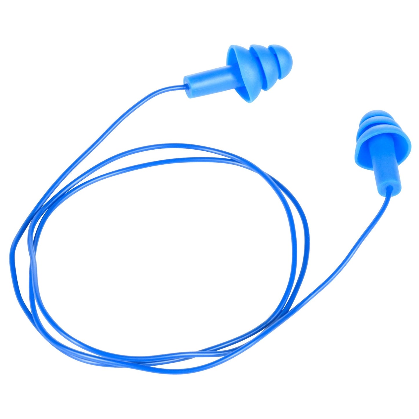 NITRAS MUTE PLUGS, zatyczki do ochrony słuchu, niebieskie, EN 352-2 metalowe | Opakowanie (48 sztuk)