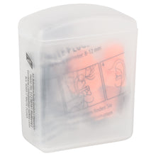 NITRAS MUTE PLUGS, zatyczki do ochrony słuchu, pomarańczowe / czarne, tworzywo sztuczne EN 352-2 | Opakowanie (48 sztuk)