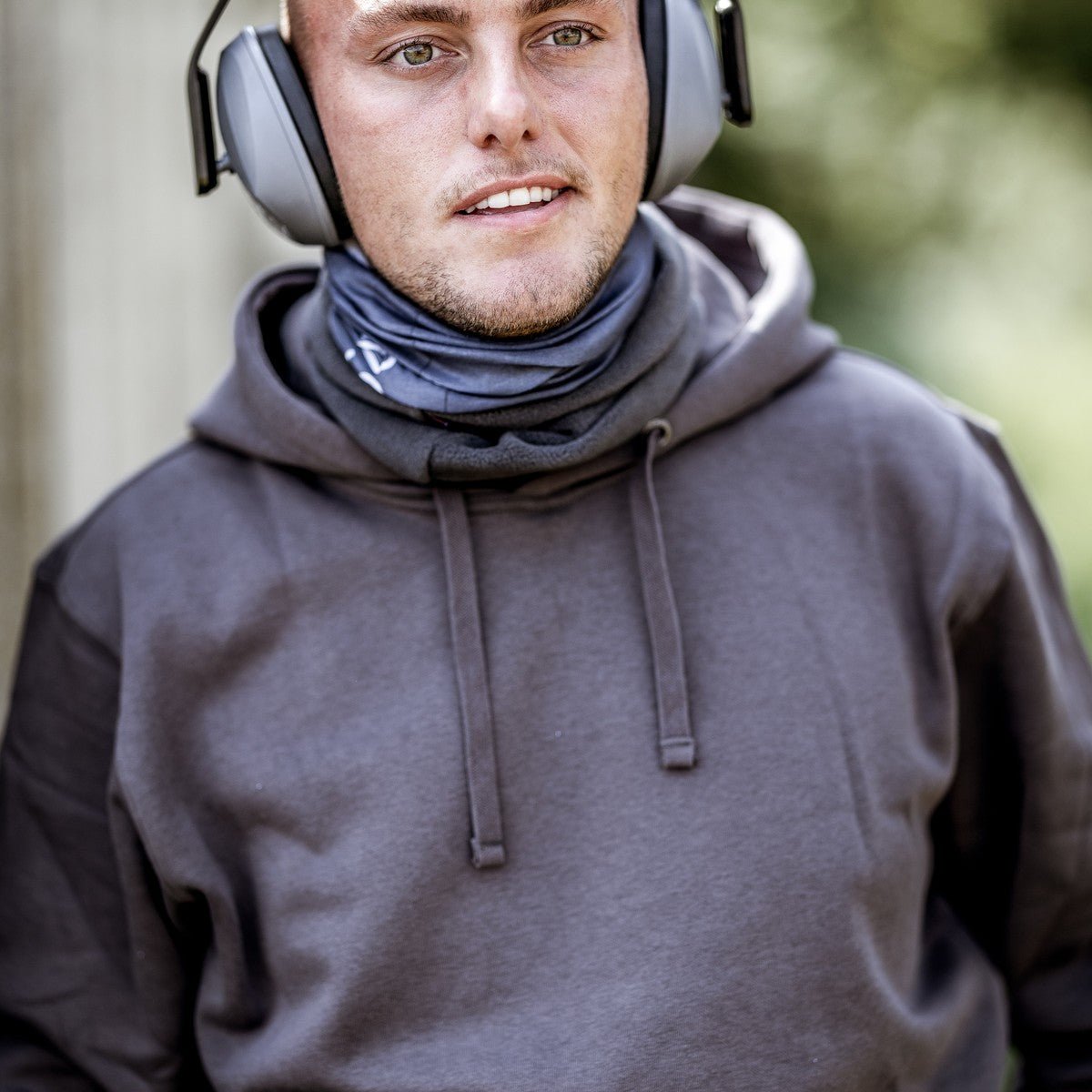 NITRAS MUTE DEFENDER, nauszniki, antracytowy / czarny, tworzywo sztuczne EN 352-1 | Opakowanie (1 szt.)