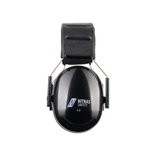 NITRAS MUTE DEFENDER PRO, nauszniki, czarno-zielone, tworzywo sztuczne EN 352-1 | Opakowanie (1 szt.)