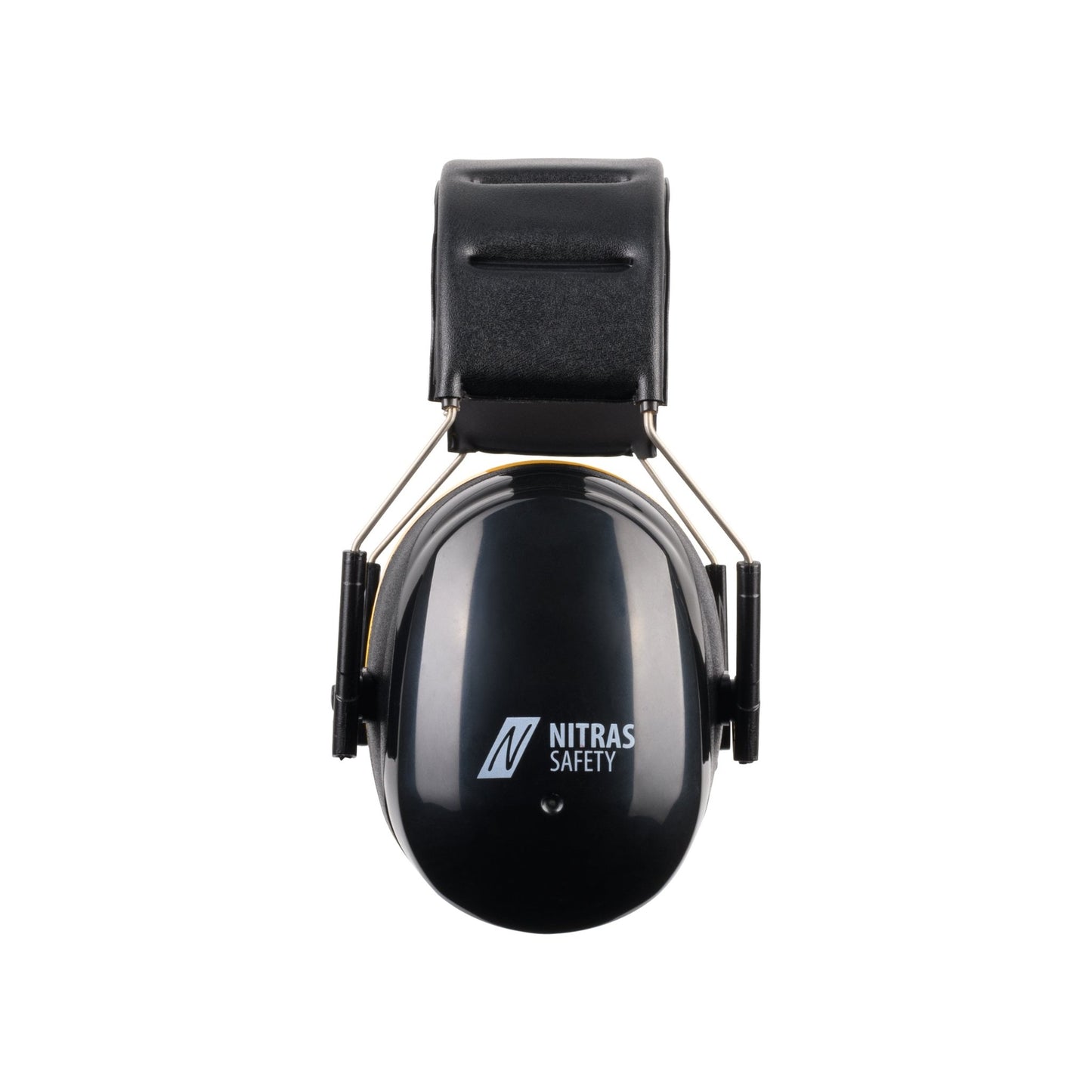 NITRAS MUTE DEFENDER PRO, nauszniki, czarno-żółte, tworzywo sztuczne EN 352-1 | Opakowanie (1 szt.)