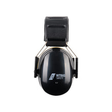 NITRAS MUTE DEFENDER PRO, nauszniki, czarno-żółte, tworzywo sztuczne EN 352-1 | Opakowanie (1 szt.)