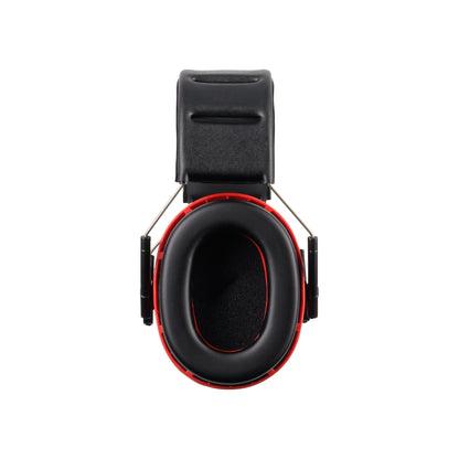 NITRAS MUTE DEFENDER PRO, nauszniki, czarno-czerwone, tworzywo sztuczne EN 352-1 | Opakowanie (1 szt.)