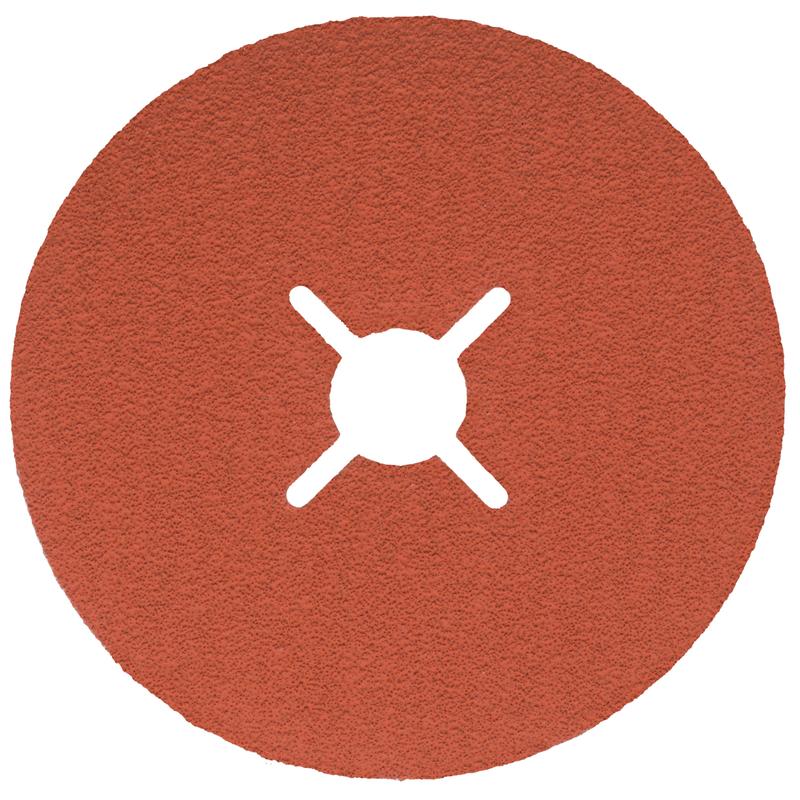 Dysk fibrowy 3M™ Cubitron™ II 987C, 115 mm x 22 mm, 80+, szczelinowy | Opakowanie (25 sztuk)