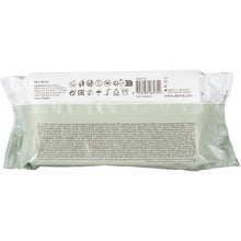 Opakowanie artykułów wyprzedażowych Abena Re-Seller GmbH: chusteczki nawilżające Abena (miękkie pudełko z plastikową pokrywką, 80 chusteczek) z tekstem, kodem kreskowym i symbolami na tylnej stronie - idealne do delikatnego oczyszczania i higieny w podróży.