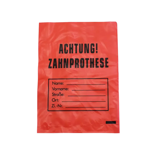 Ampri ldpe protezy torba czerwona 17 x 24 cm | Karton (1 paczki)