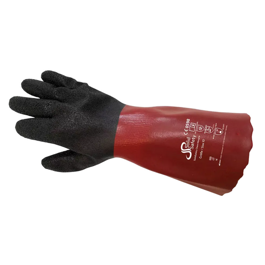 AMPRI SolidSafety Chem MaxGrip Chemical Protection Rękawice M - L