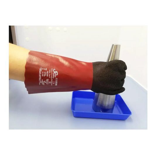 AMPRI SolidSafety Chem MaxGrip Chemical Protection Rękawice M - L