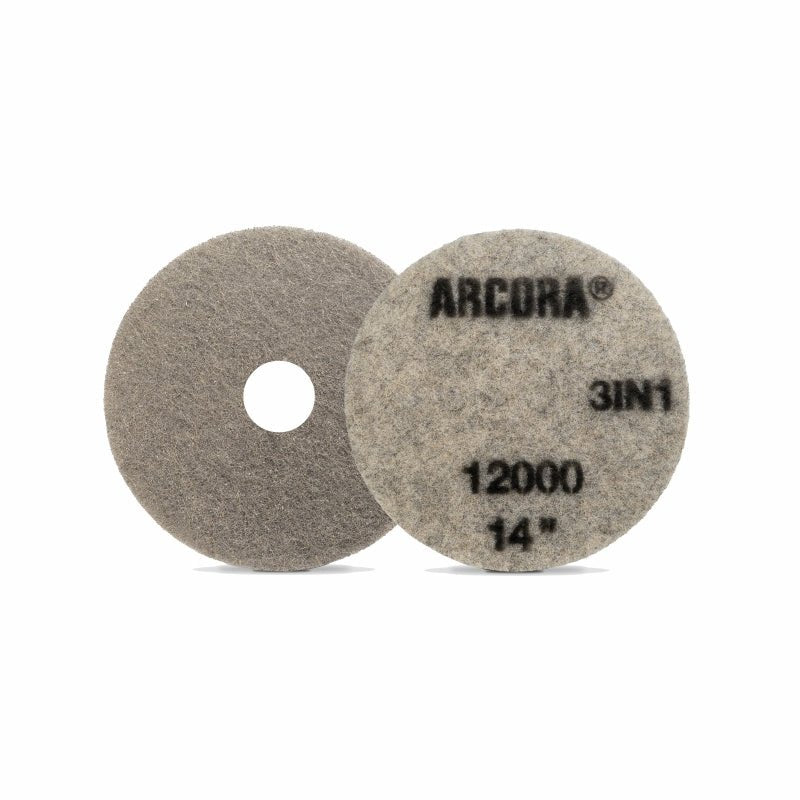 ARCORA SUNSHINE ProPAD 3IN1 – szara gąbka do czyszczenia i polerowania