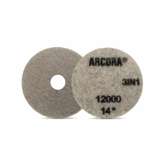 ARCORA SUNSHINE ProPAD 3IN1 – szara gąbka do czyszczenia i polerowania