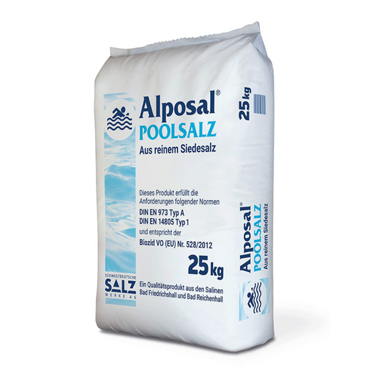 Sól w basenie Alposali Pure wrzące sól 99,9% | Worka (25 kg)