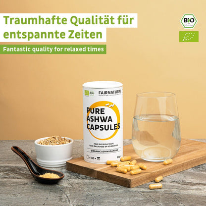 Organiczne kapsułki Ashwagandhy