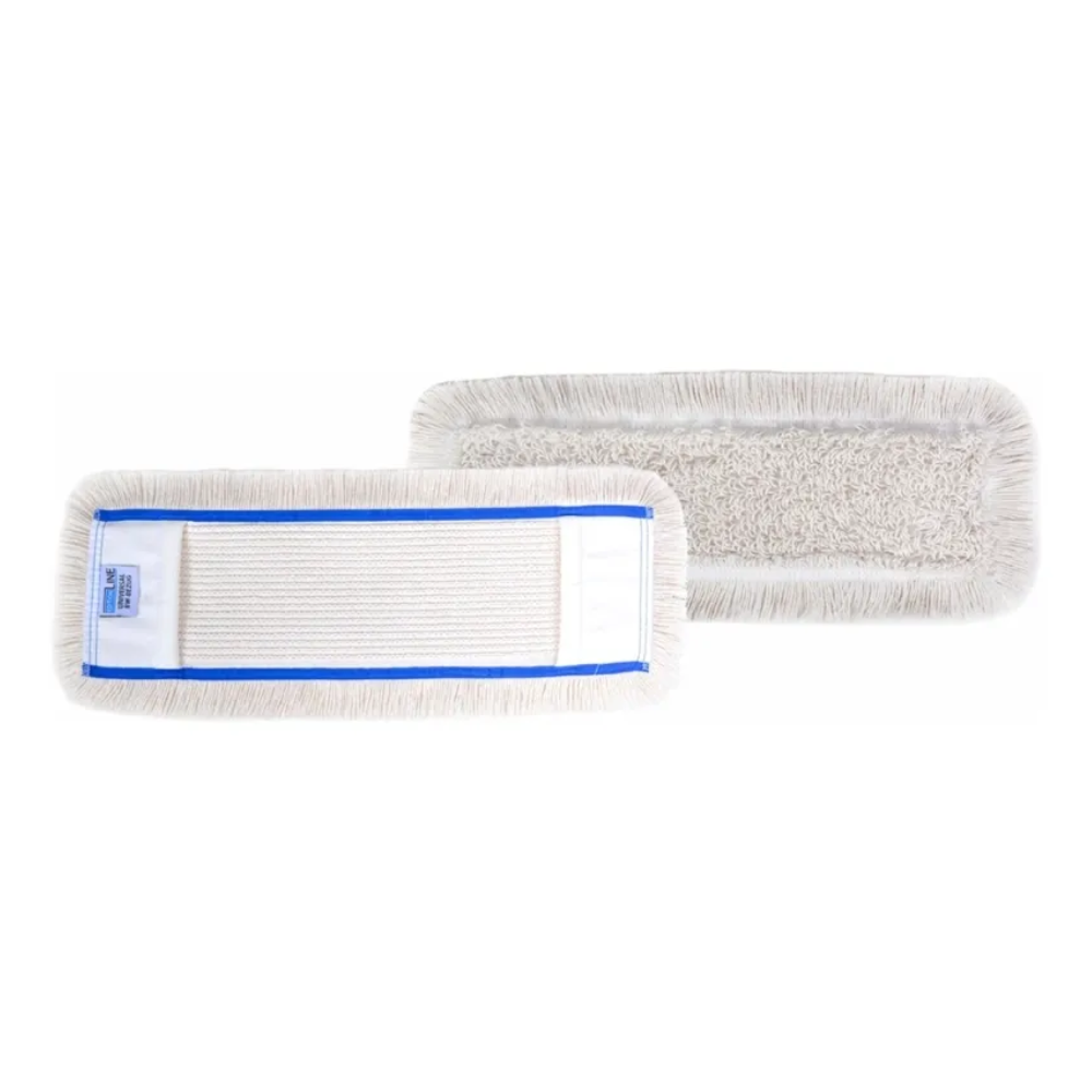 Abgebildet sind zwei prostokątne białe podkładki Arcora Universal Bw firmy Arcora International GmbH – jedna pokazuje strukturalną powierzchnię czyszczącą, druga tylną stronę z niebieską krawędzią i etykietą – idealne do przemysłowego czyszczenia z użyciem preferowanego roztworu.