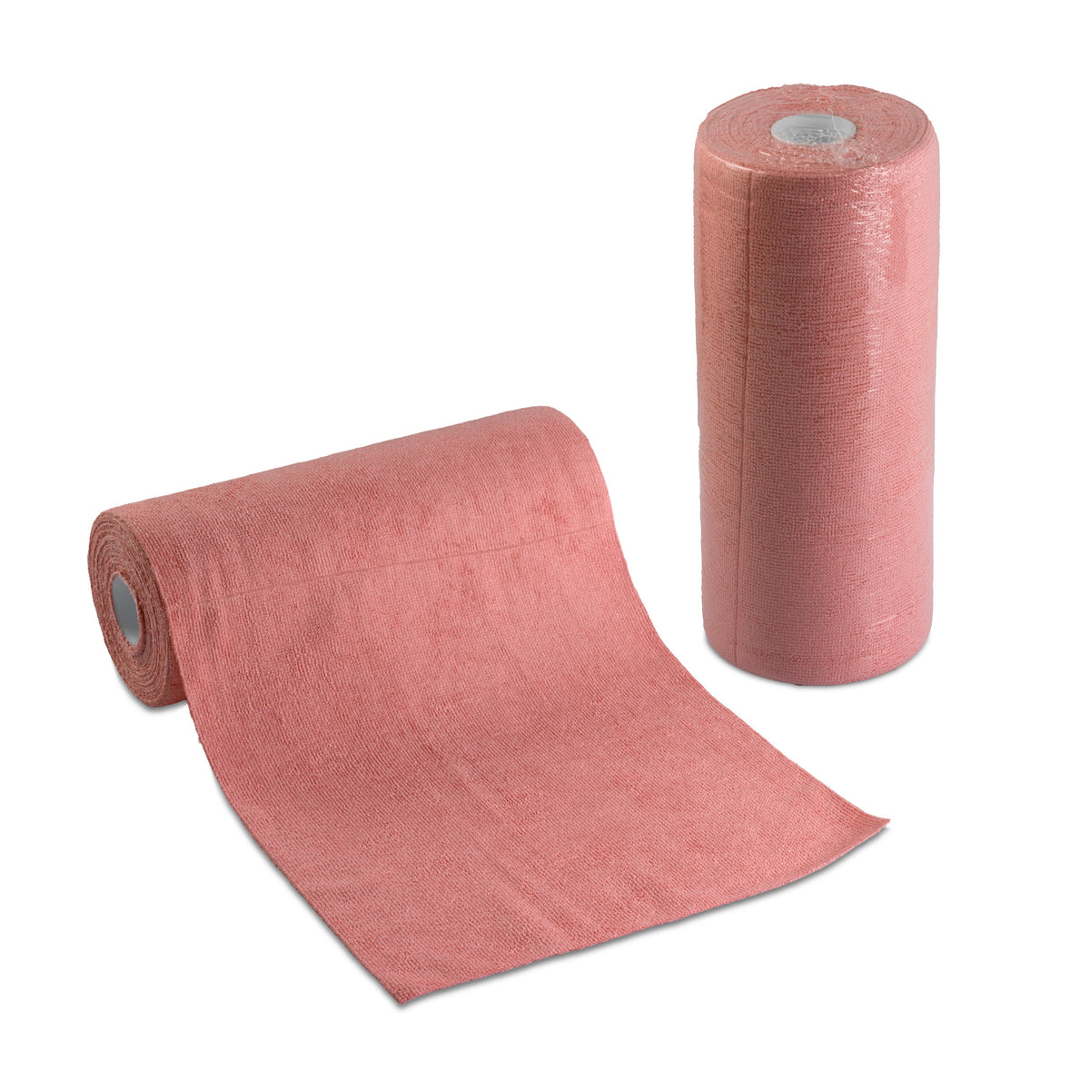 Mopptex Mikrofaserrolle PERFO, 30x30 cm rot