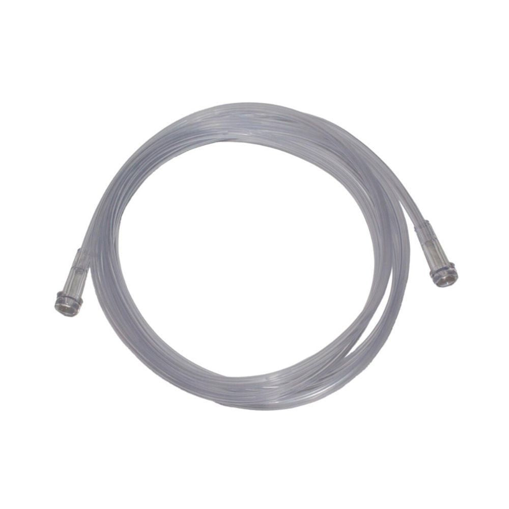 Wąż tlenowy Asid Bonz Sauerstoff firmy Servoprax GmbH to 213 cm długi, spiralny, przezroczysty wąż z tworzywa sztucznego z połączeniami na obu końcach, idealny do przesyłania cieczy lub strumieni powietrza. Jego konstrukcja odporna na zagięcia zapewnia trwałość i niezawodność w różnych zastosowaniach. Opakowanie zawiera 1 sztukę.