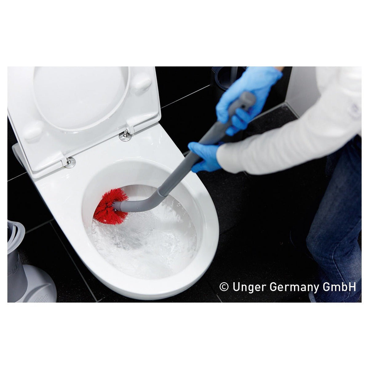 Unger Ergo Toilettenbürste (Halter + 2 Köpfe)