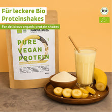 Organiczne wegańskie białko w proszku bananowe bez soi